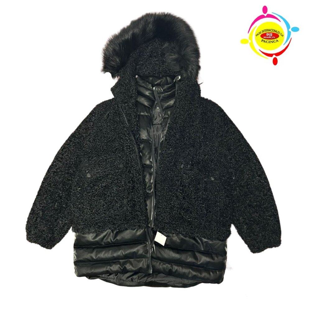 *DKNY NEW YORK BLACK COAT